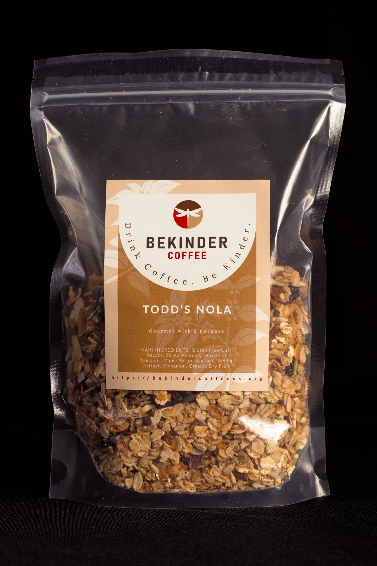 Todd's salted pecan granola