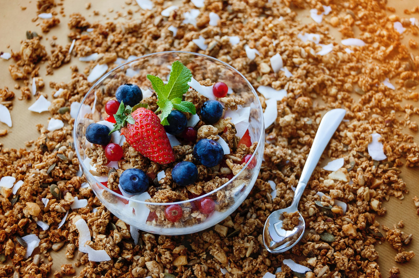 Todd's salted pecan granola